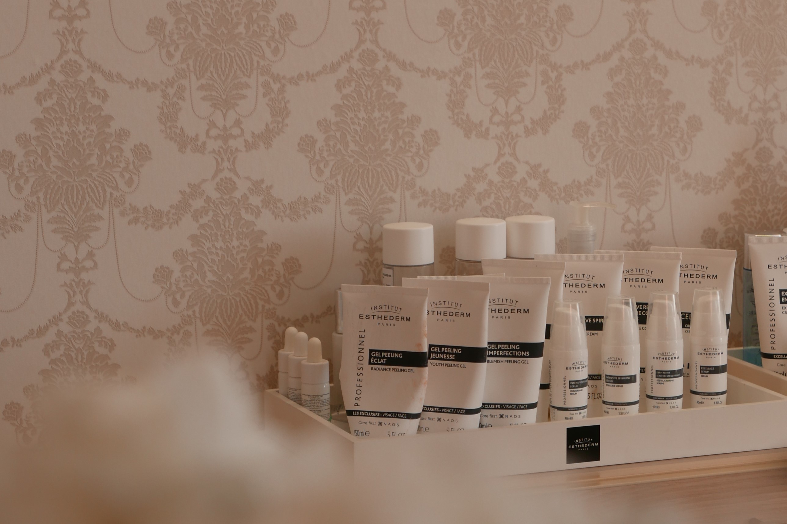 Detail kosmetické péče Institut Esthederm